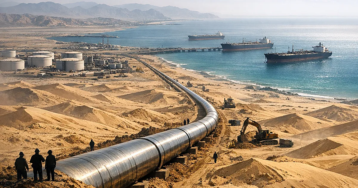 UAE Fast-Tracks Oil Pipeline to Bypass Strait of Hormuz
