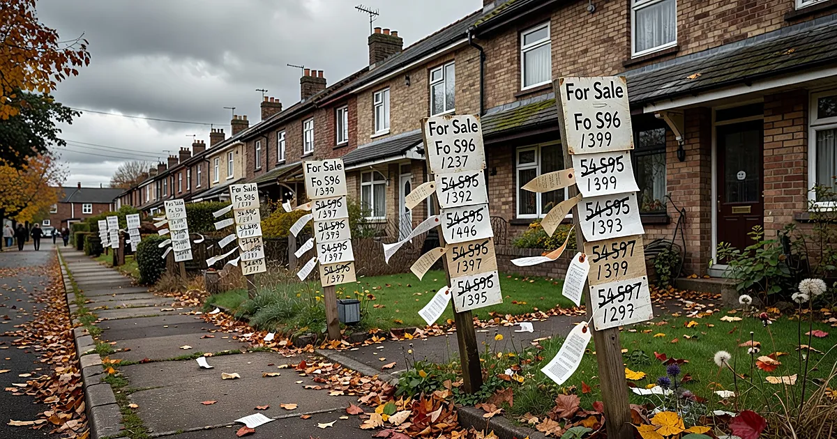British home sellers cut asking prices on more than